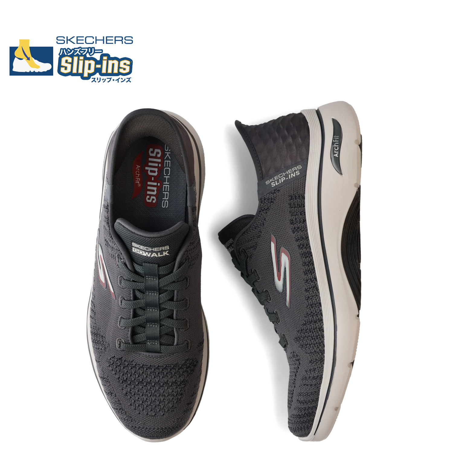 SKECHERS スケッチャーズ スリップインズ ゴーウォーク アーチフィット