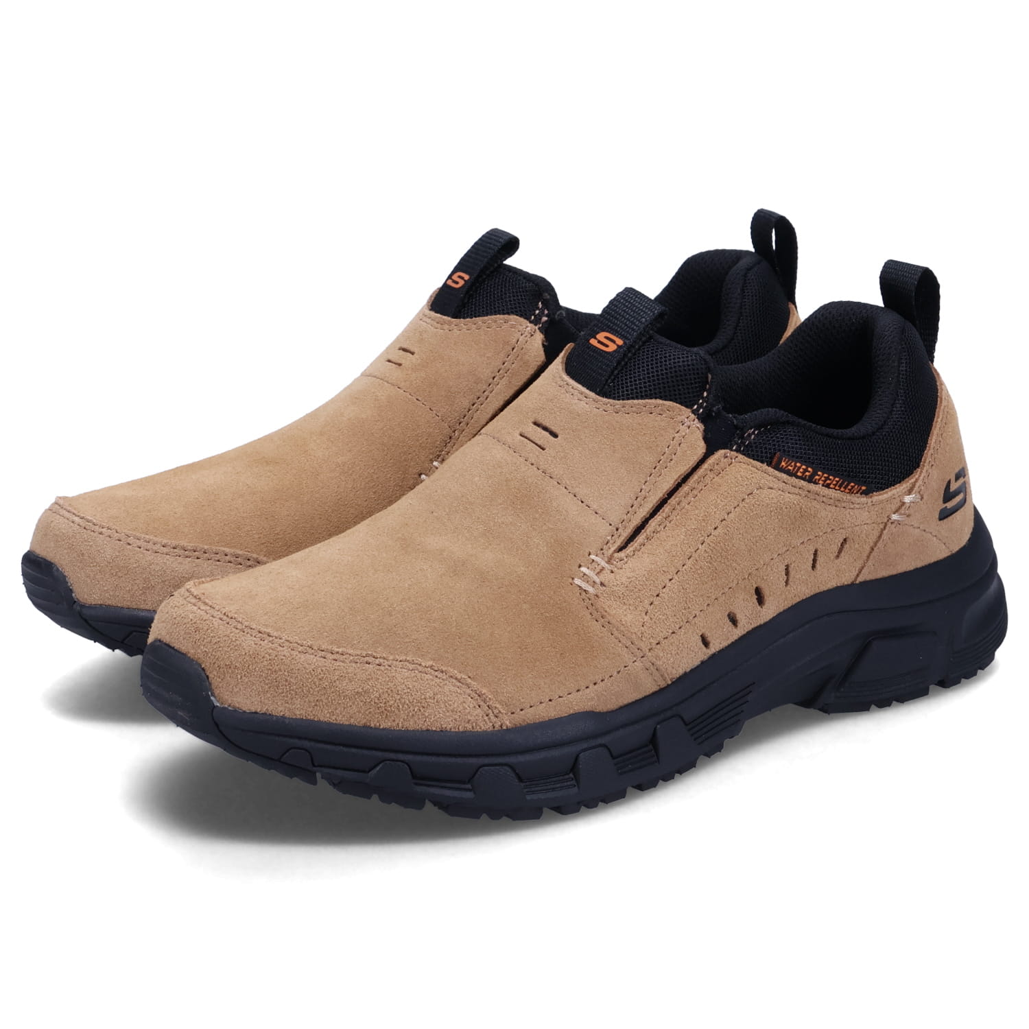 SKECHERS スケッチャーズ スニーカー スリッポン オークキャニオン メンズ OAK CANYON ブラック ブラウン 黒 237282