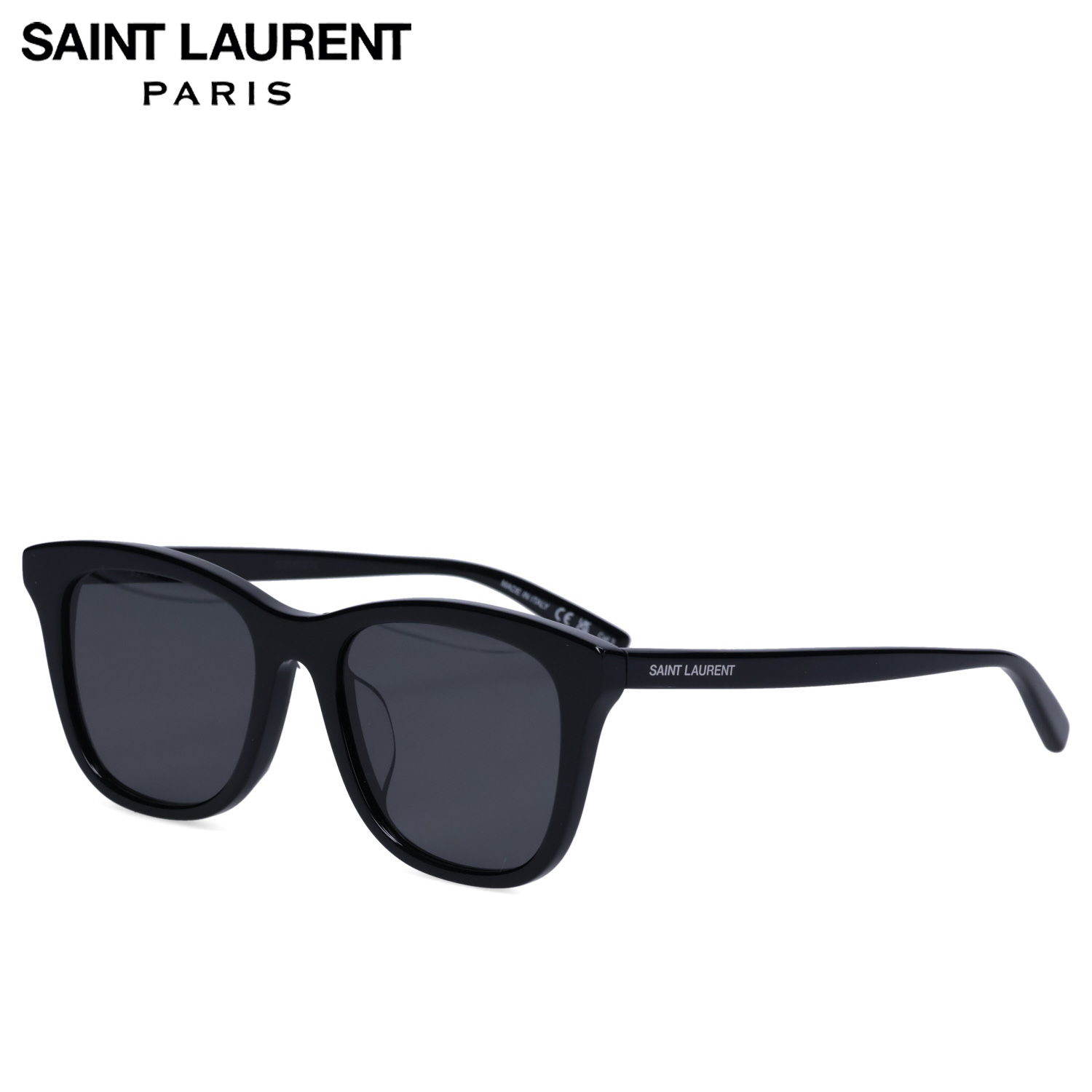 SAINT LAURENT PARIS サンローラン パリ サングラス メンズ レディース アジアンフィット UVカット 紫外線対策 ブラック  SL587K-001