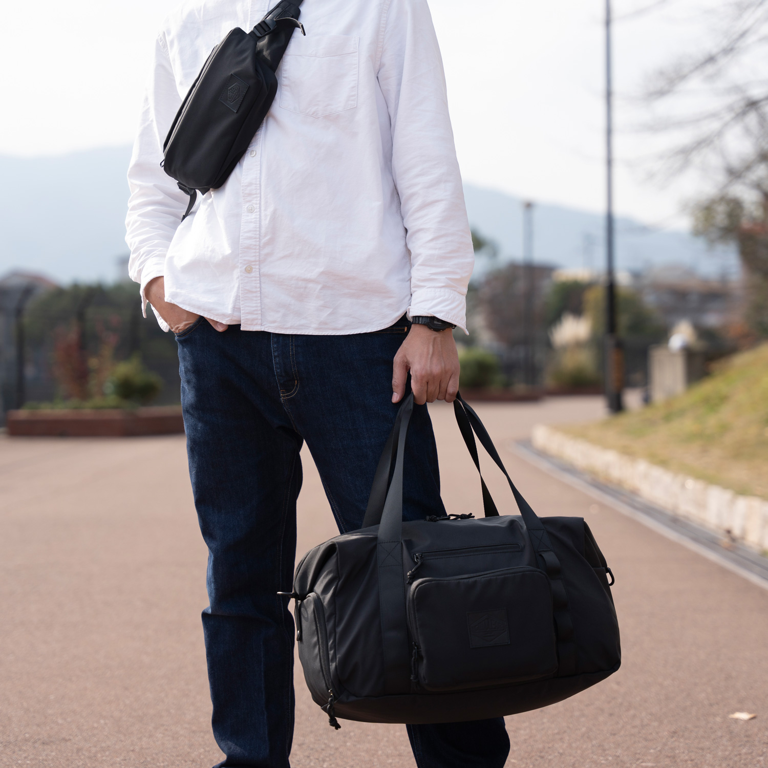 SIMCLEAR（シムクリア） ボストンバッグ ダッフル ゴルフ ジム メンズ