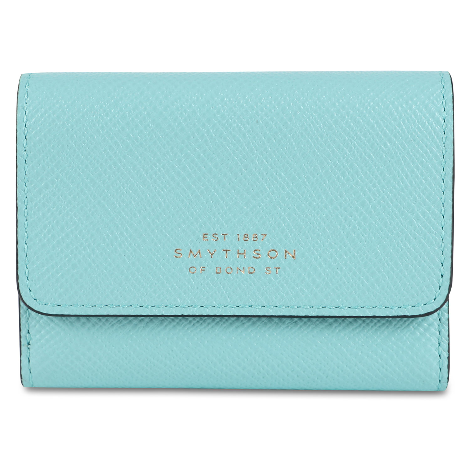 SMYTHSON スマイソン 財布 三つ折り ミニ財布 パナマ コンパクト メンズ レディース PANAMA COMPACT PRS ブラック  ネイビー ベージュ ブラウン ブルー 黒 102960