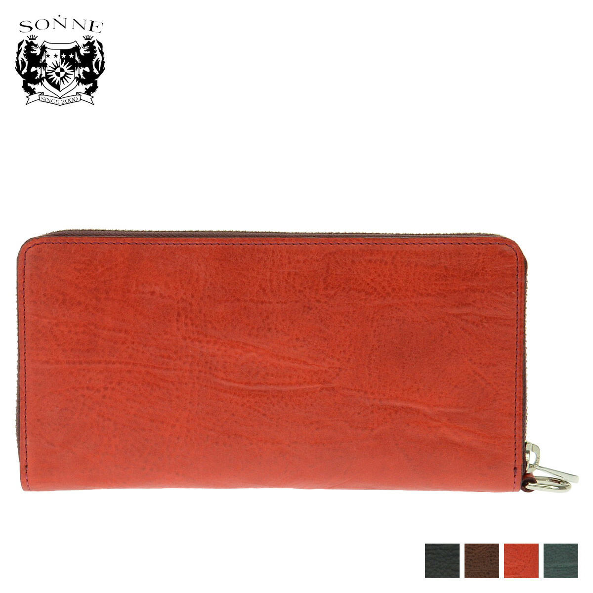 ゾンネ SONNE 財布 長財布 メンズ シロッコ ラウンドファスナー SIROCCO WALLET SOD001B SONNE（ゾンネ） 長財布 メンズ シロッコ ラウンドファスナー SIROCCO