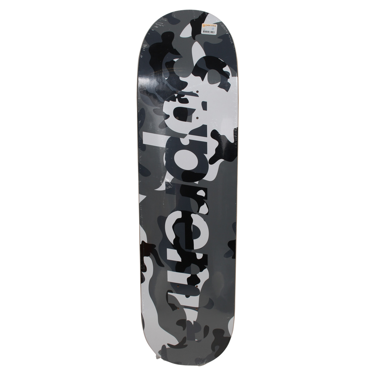 supreme camo logo skateboard グレー-