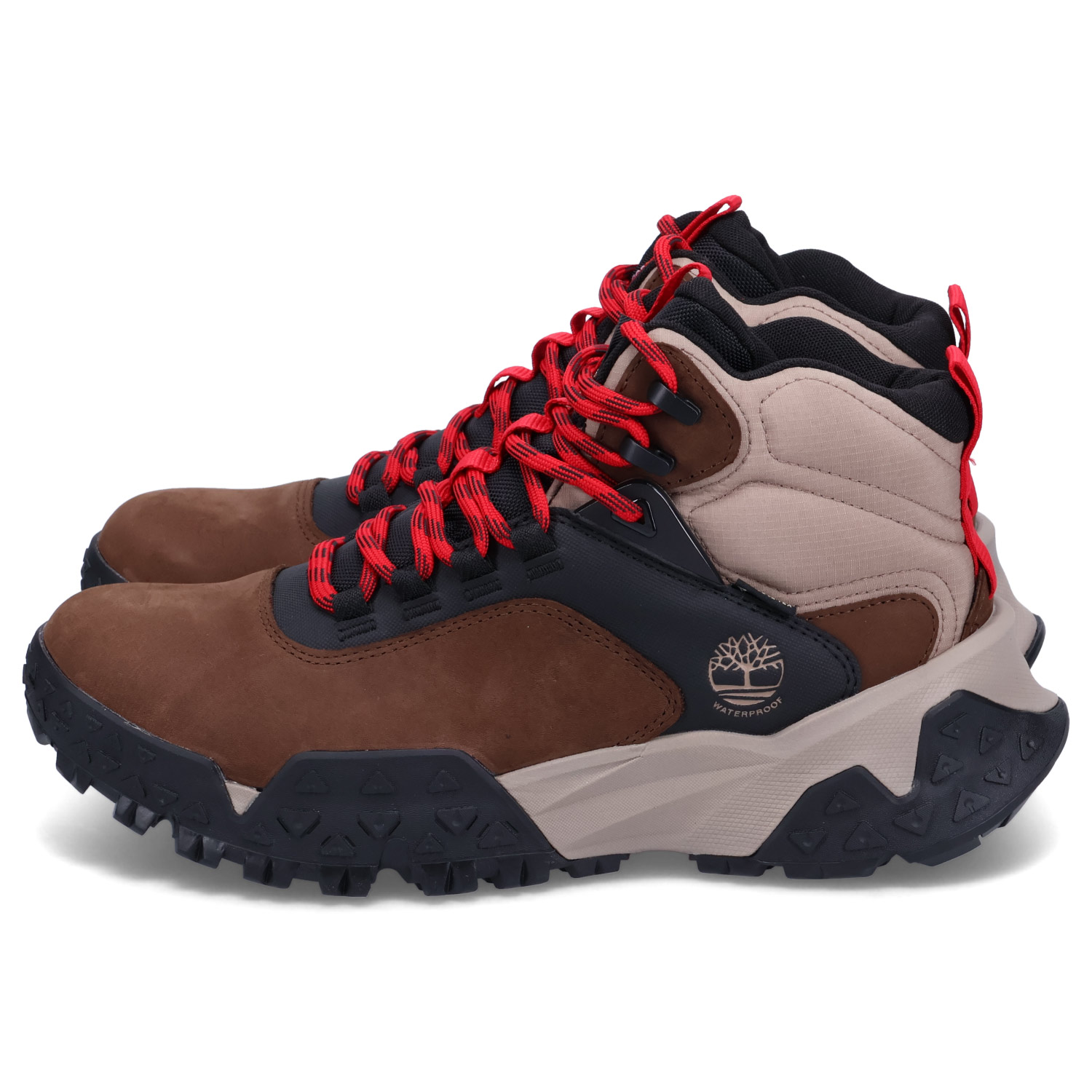 ブ*ー様 Timberlandティンバーランド 85 m 27056ブラウンブー Timberland(ティンバーランド) / レースアップブーツ/US8.5