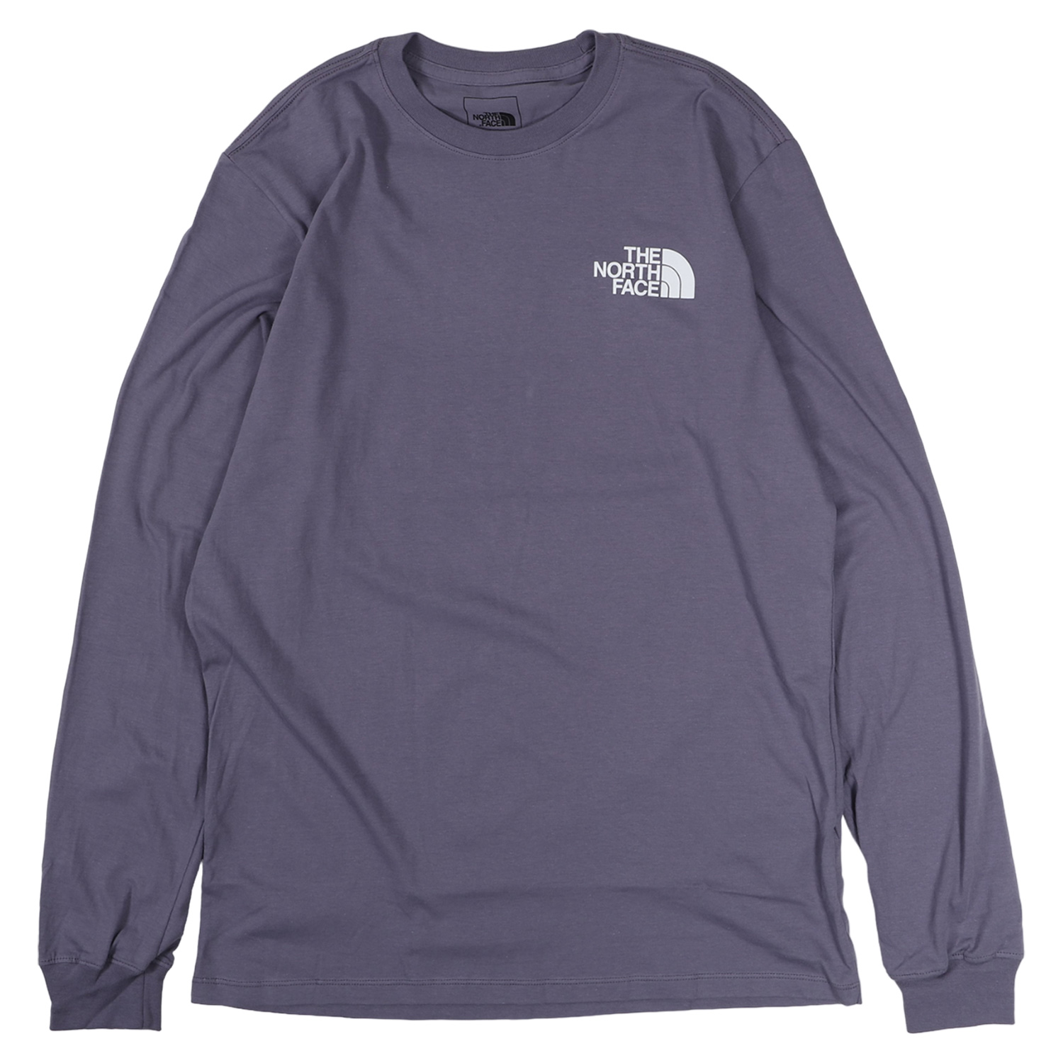 THE NORTH FACE Tシャツ 長袖 メンズ M LS BOX NSE TEE ブラック グ...