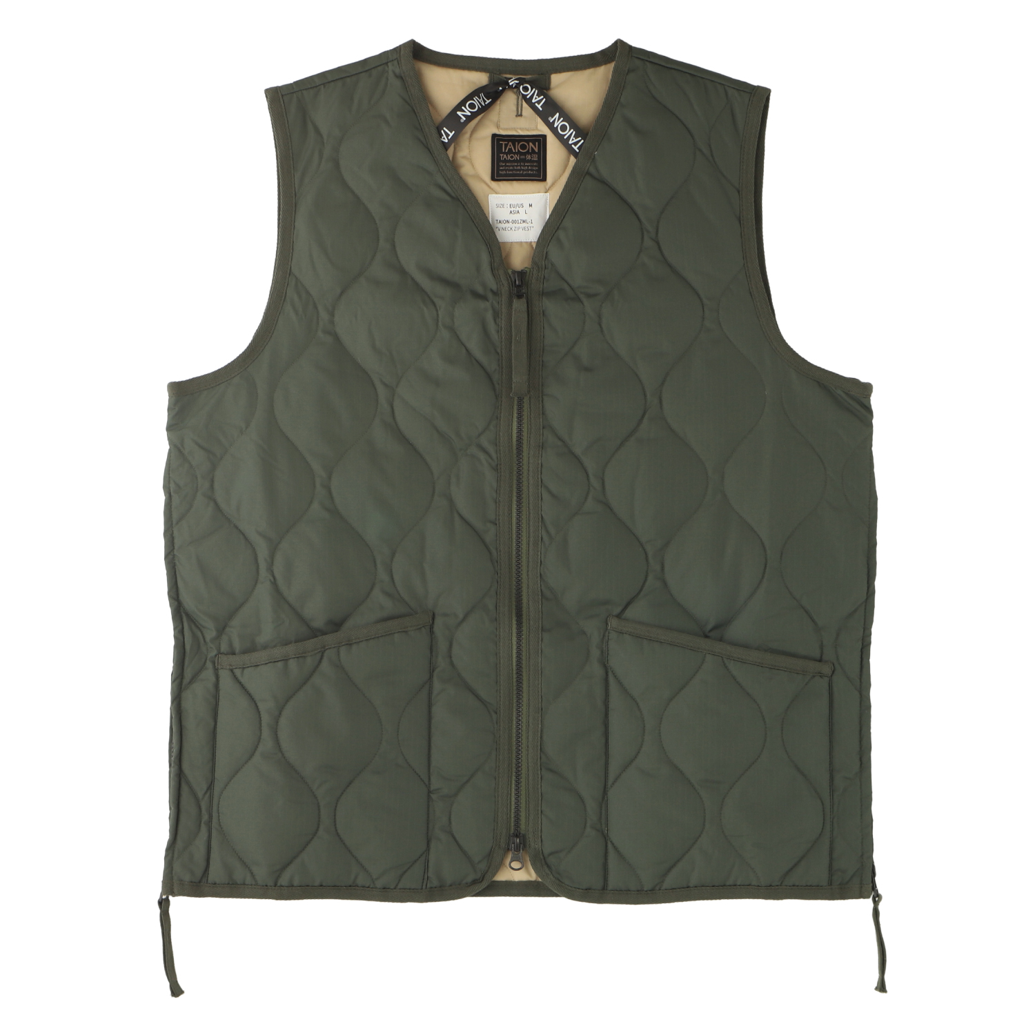 TAION（タイオン） インナーダウン ベスト アウター メンズ レディース