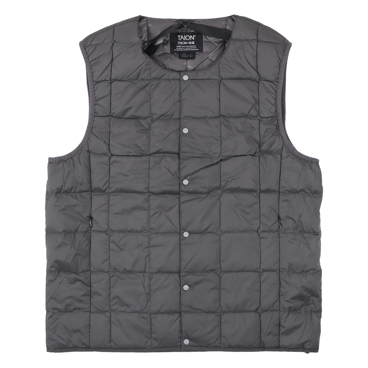 TAION（タイオン） インナーダウン ベスト ジレ アウター ベーシック