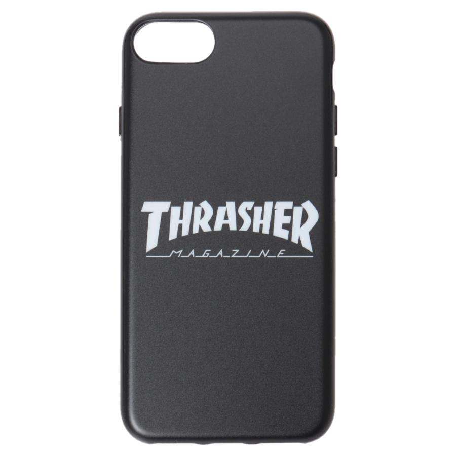 THRASHER スラッシャー iphone SE2 8 7 スマホケース メンズ レディース 携帯 アイフォン ブラック ネイビー オリーブ 黒 ネコポス可｜biget｜03
