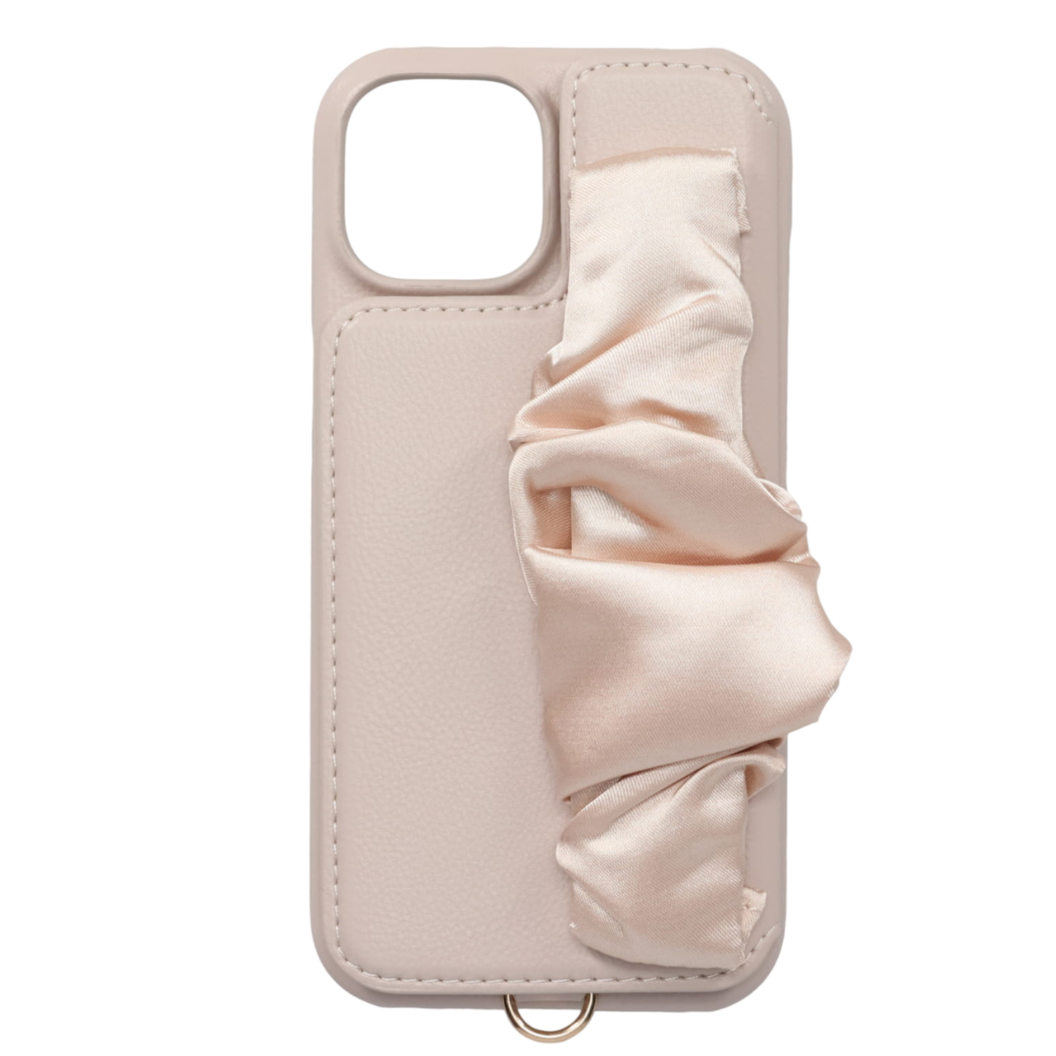 UNiCASE ユニケース iphone15 15pro 14 13 スマホケース スマホショルダー 携帯 アイフォン レディース Classy Scrunchie Case UNI-CSIP23M-2TP | UNiCASE | 01