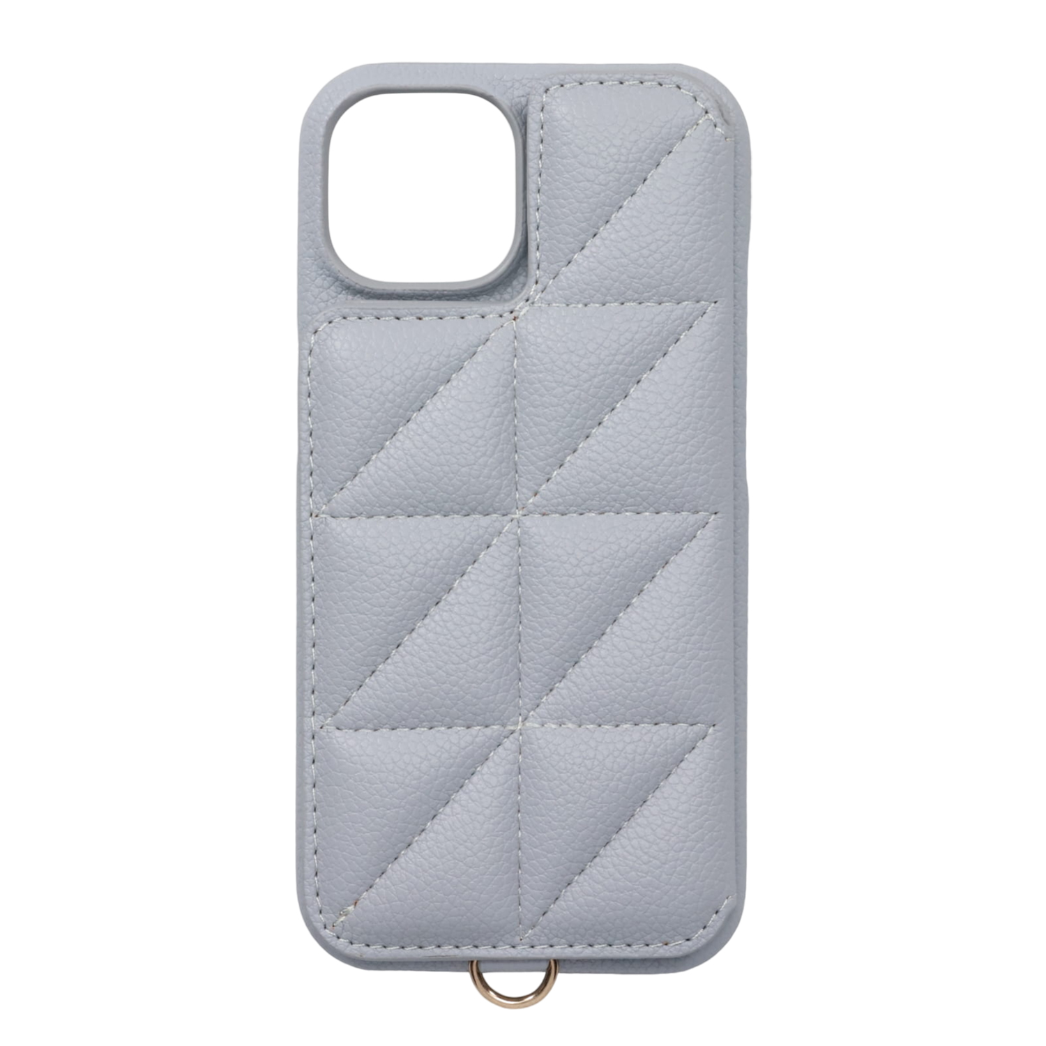 UNiCASE ユニケース iphone15 15pro 14 13 スマホケース スマホショルダー 携帯 アイフォン レディース Triangle Puffy Case UNI-CSIP15M-2MP | UNiCASE | 03