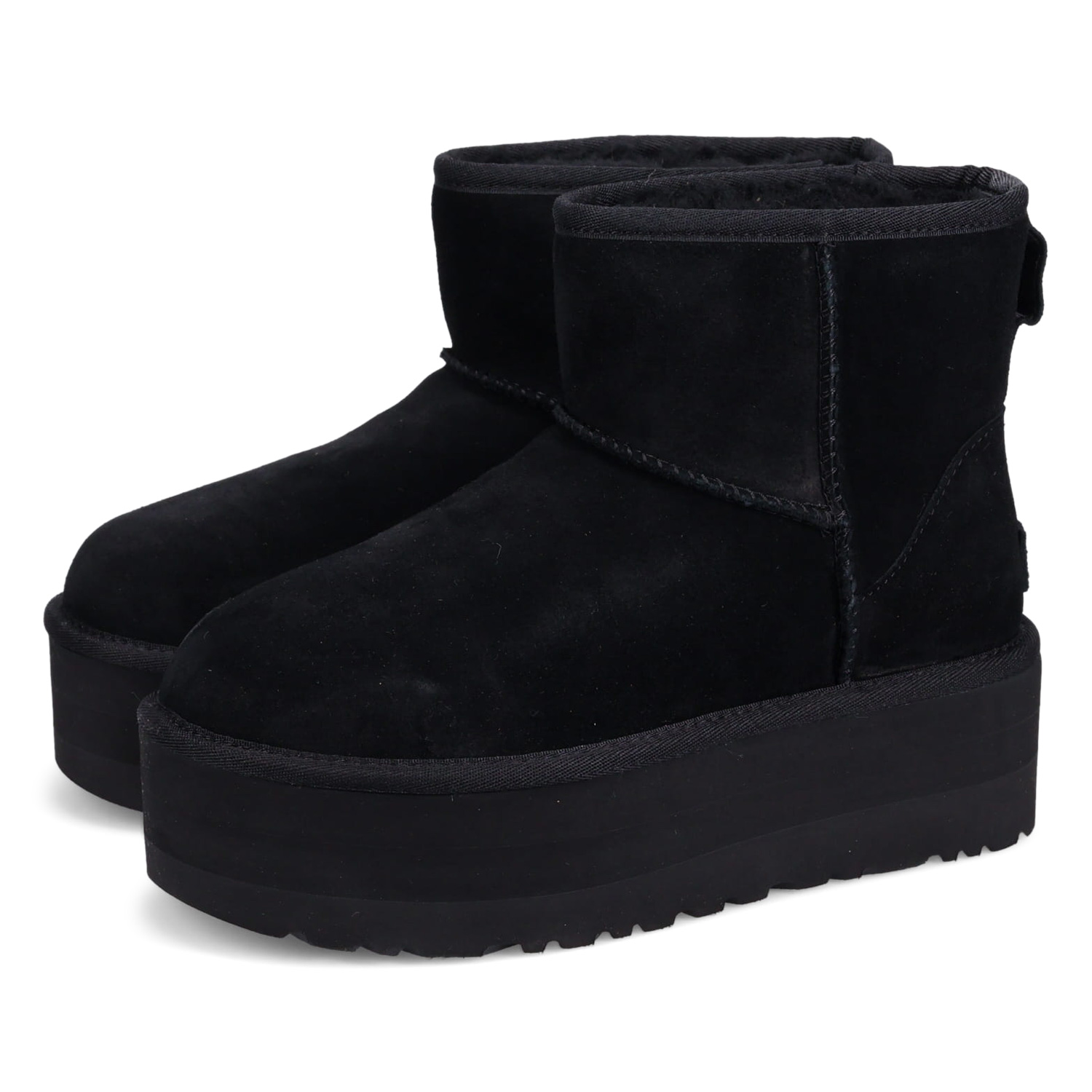 アグ UGG ムートンブーツ クラシック ミニ プラットフォーム レディース 厚底 WCLASSIC MINI PLATFORM ブラック ブラウン  黒 1134991