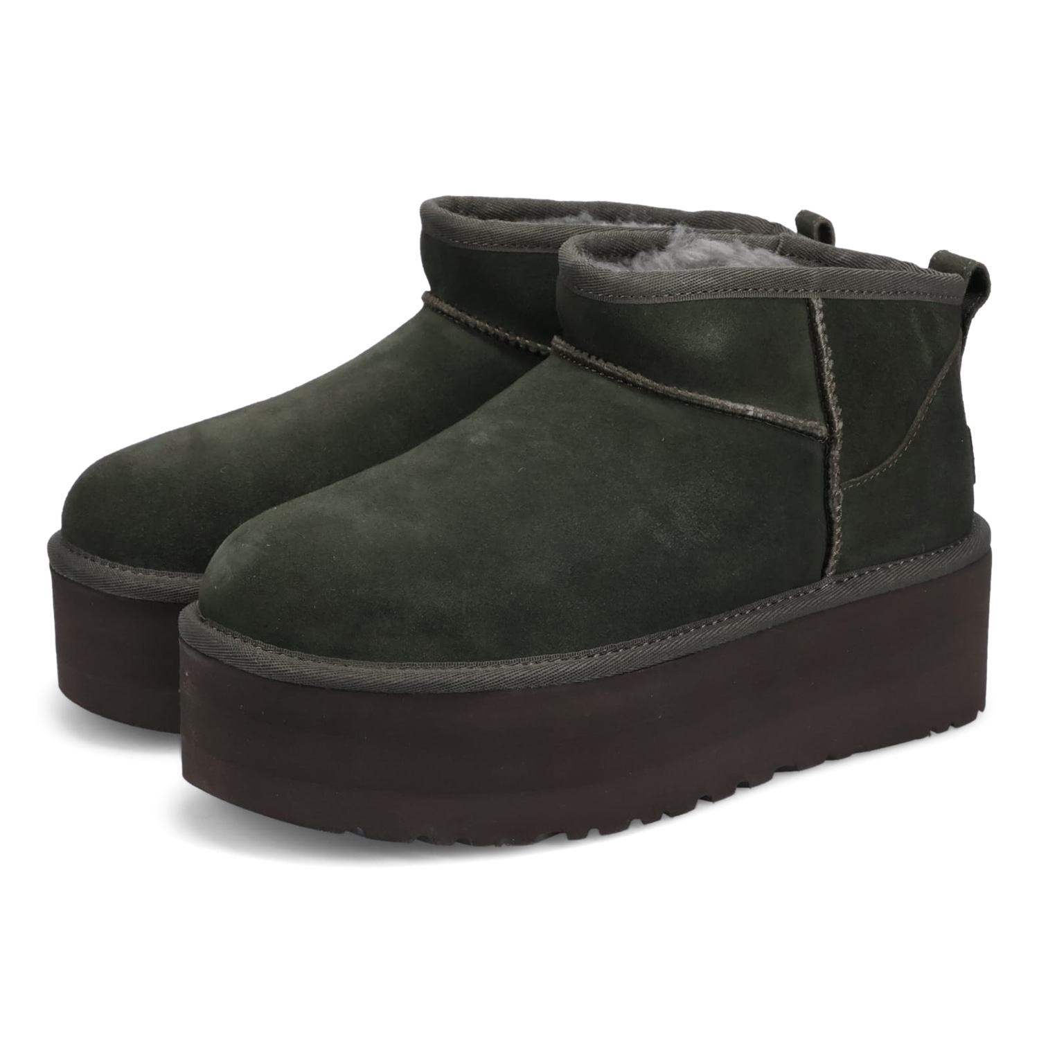 アグ UGG プラットフォーム ムートンブーツ クラシック ウルトラ ミニ レディース 厚底 CLASSIC ULTRA MINI PLATFORM  1135092