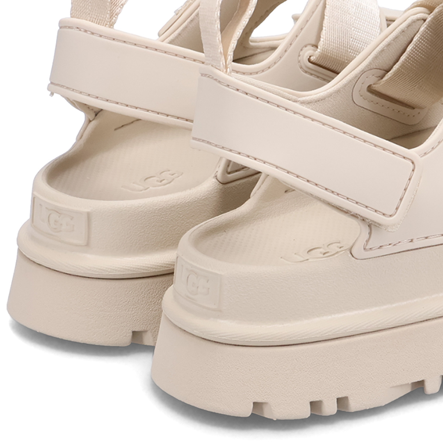 アグ　UGG ベージュ　ゴールデングロウ　サンダル　goldenglow 厚底 UGG アグ サンダル ストラップサンダル ゴールデングロウ