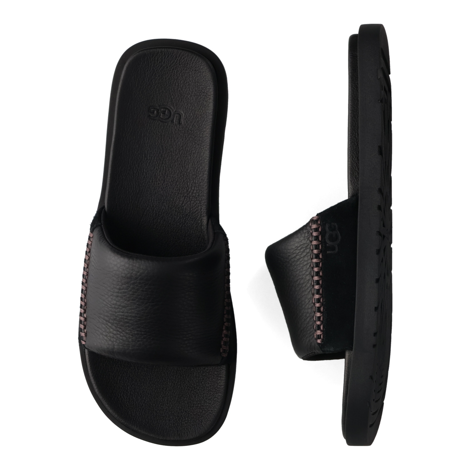 アグ メンズ サンダル UGG Seaside ll Slide 1166593 UGG アグ スライドサンダル シーサイド 2 スライド メンズ