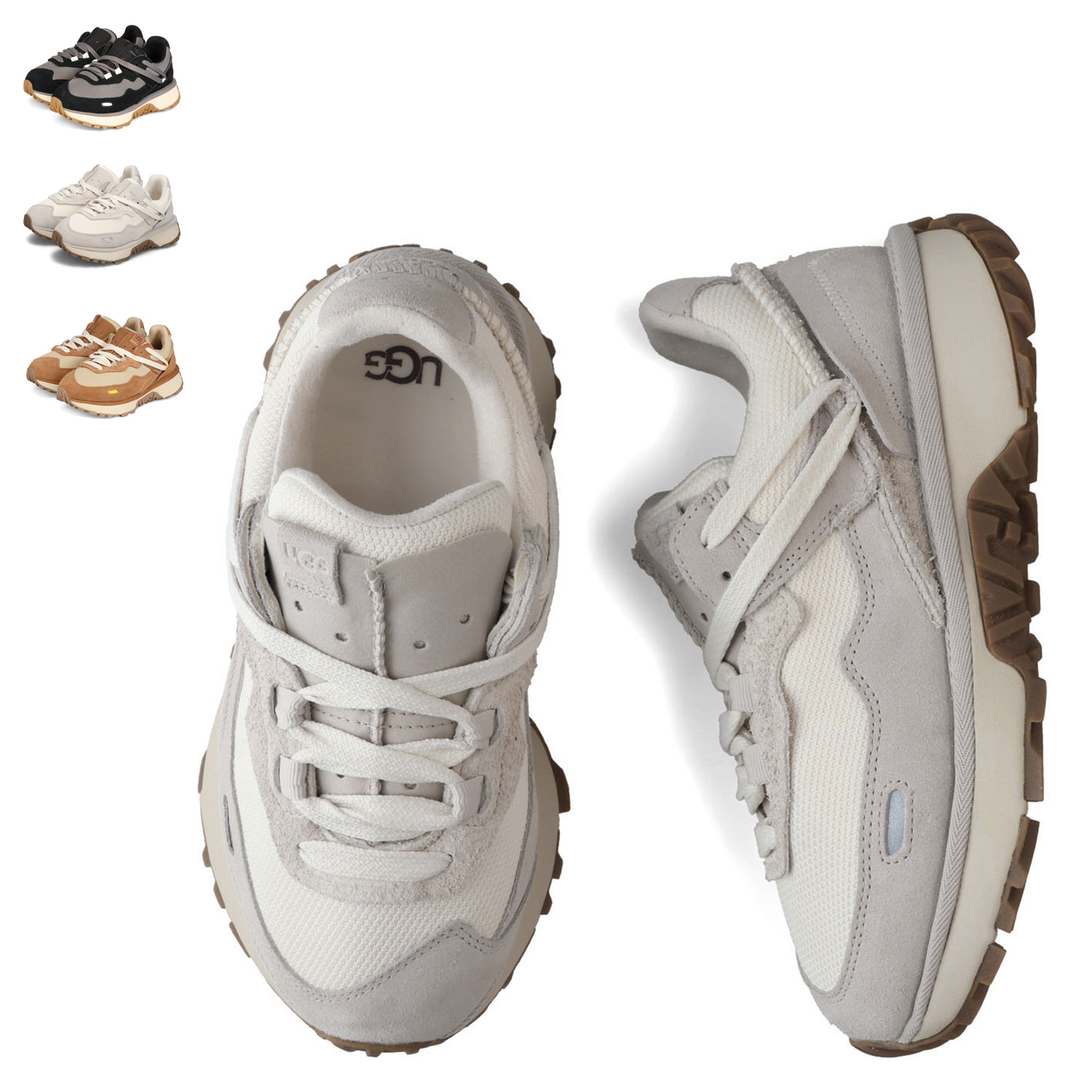 美品UGG(アグ)厚底スニーカー「レトロファイ ロー(RetroFi Low)」 UGG（アグ） スニーカー レトロファイ ロー レディース RETROFI LOW