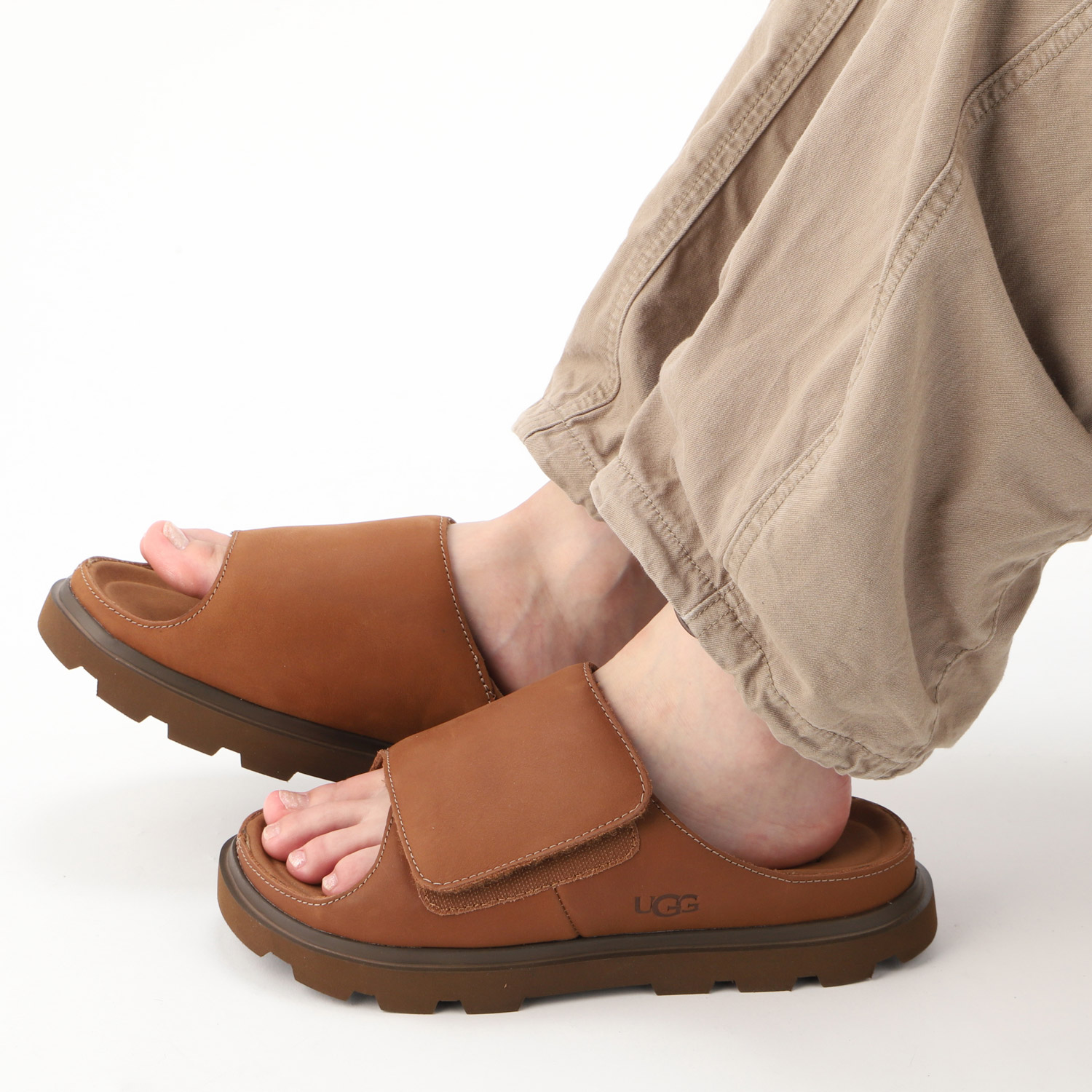 大人気♪♪【アグ】メンズ ソラノ スライド UGG アグ スライドサンダル ソラノ メンズ SOLANO SLIDE