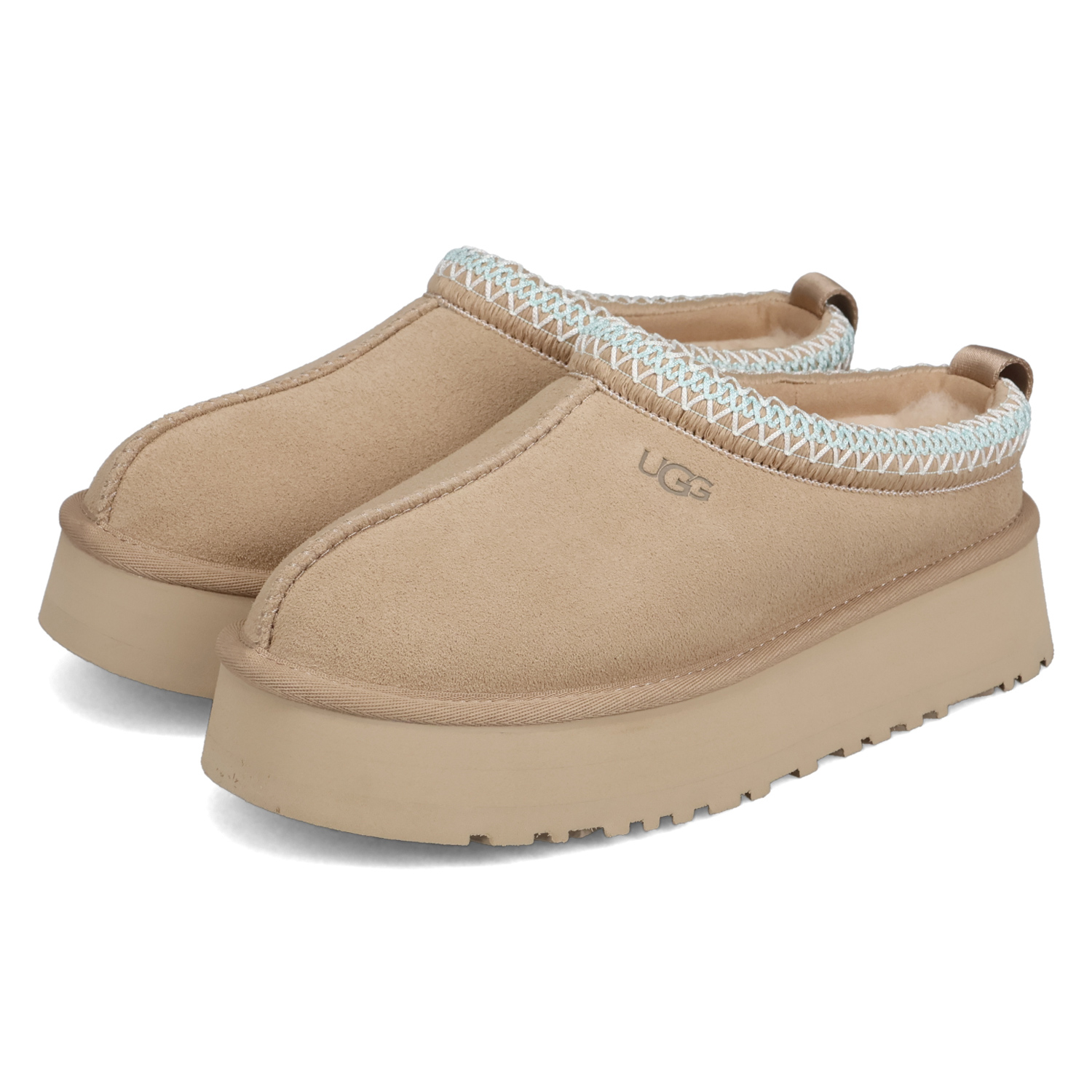 UGG W Tazz ムートンブーツ 25cm ベージュ UGG（アグ） ブーツ ムートンブーツ アンクル タズ II レディース TAZZ