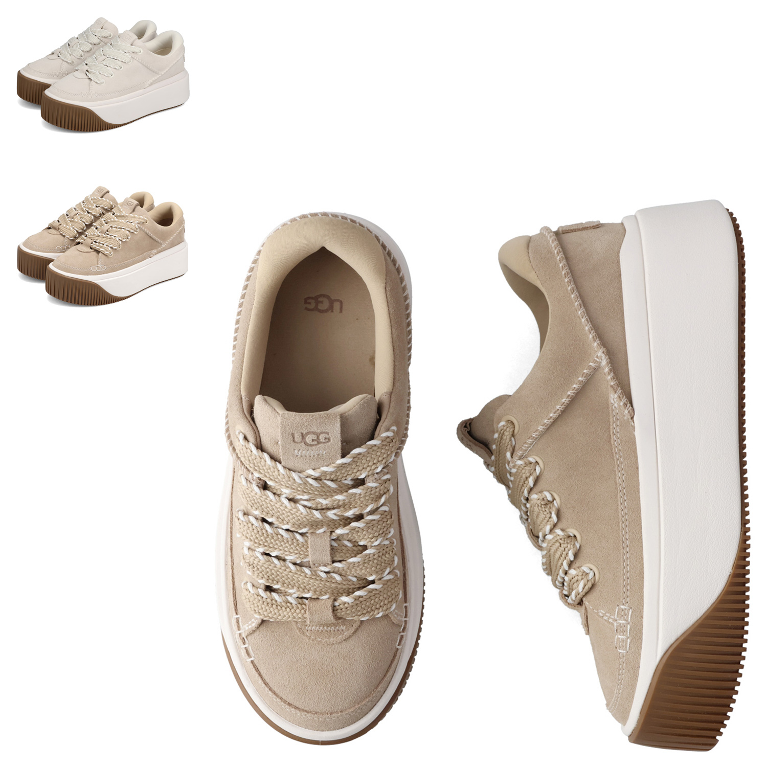 UGG EZ-Duzzit Laceアグ イージーダジットレース 厚底スニーカー UGG® 公式【 イージー ダジット スエード レース アップ|EZ-Duzzit