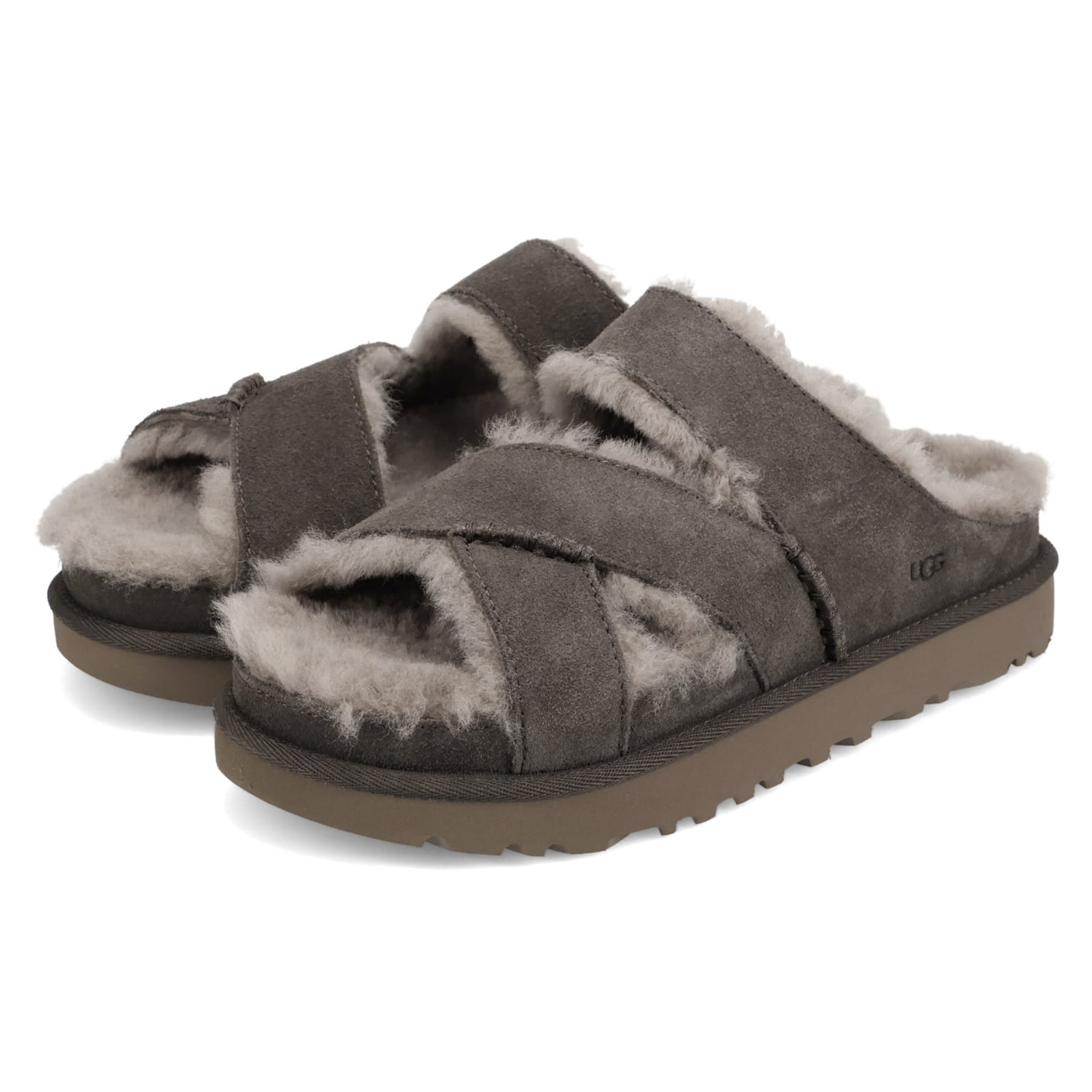 UGG（アグ） サンダル スリッパ グリーンポート クロスストラップ