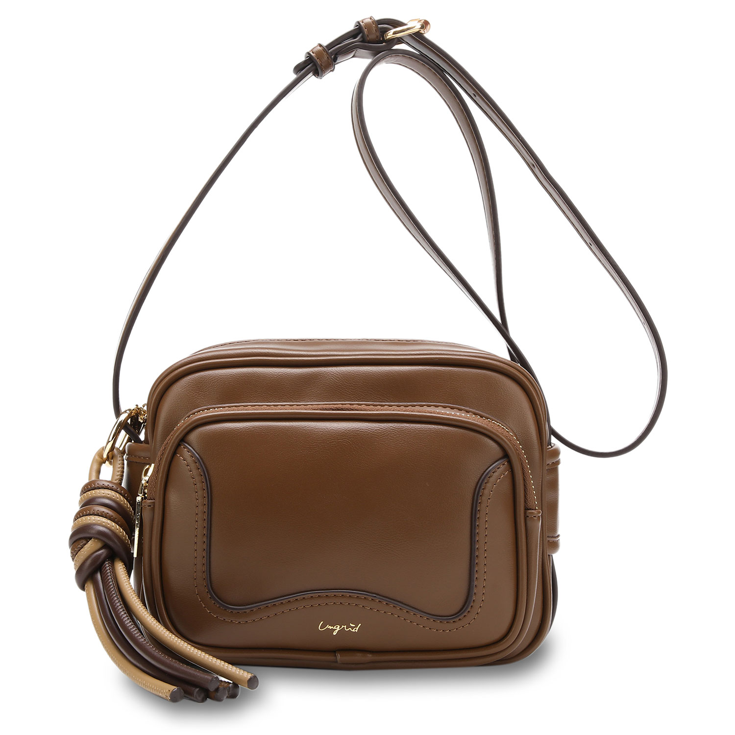 Ungrid アングリッド バッグ ショルダーバッグ レディース 斜めがけ 小さめ PU LEATHER SHOULDER BAG