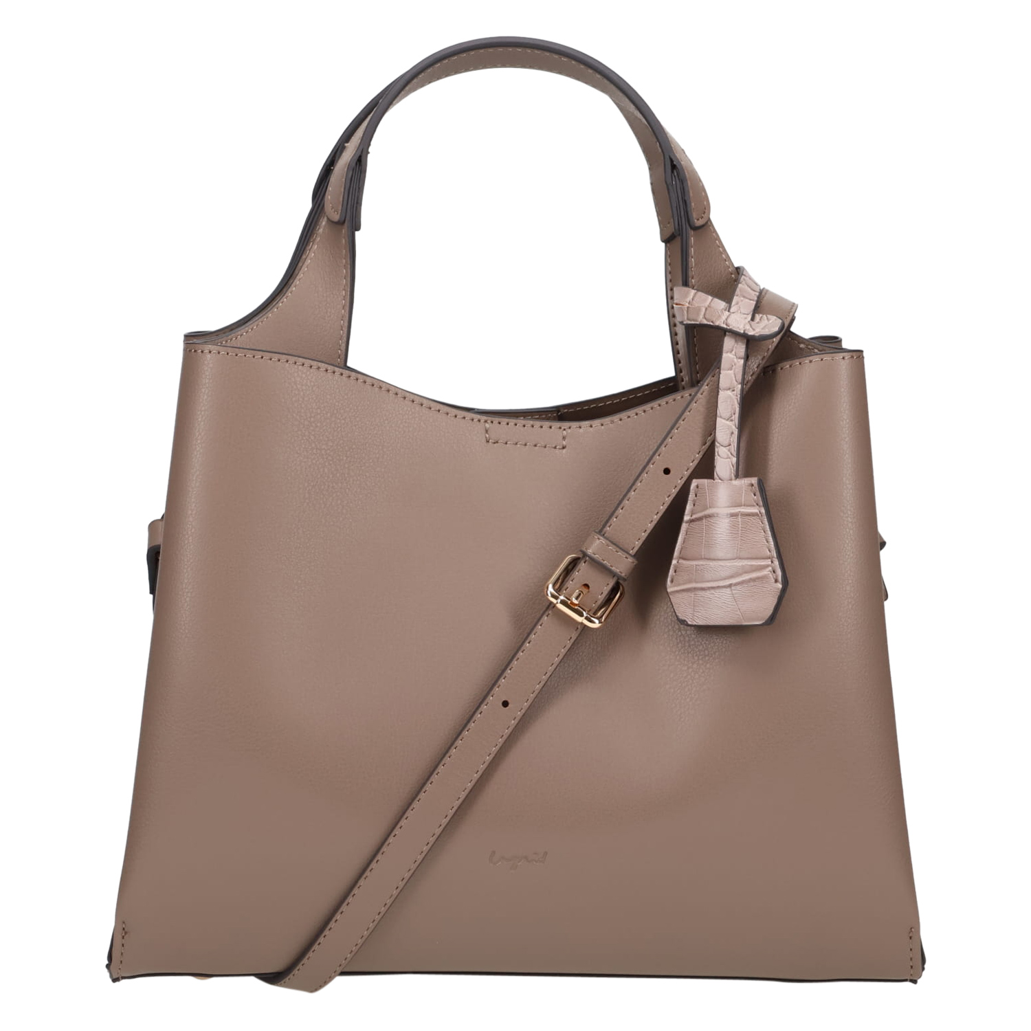 アングリッド Ungrid バッグ ショルダーバッグ ハンドバッグ レディース 斜めがけ 大人 軽量 クロコキーチャーム付 UNG-54030B Ungrid（アングリッド） ショルダーバッグ ハンド レディース 斜めがけ