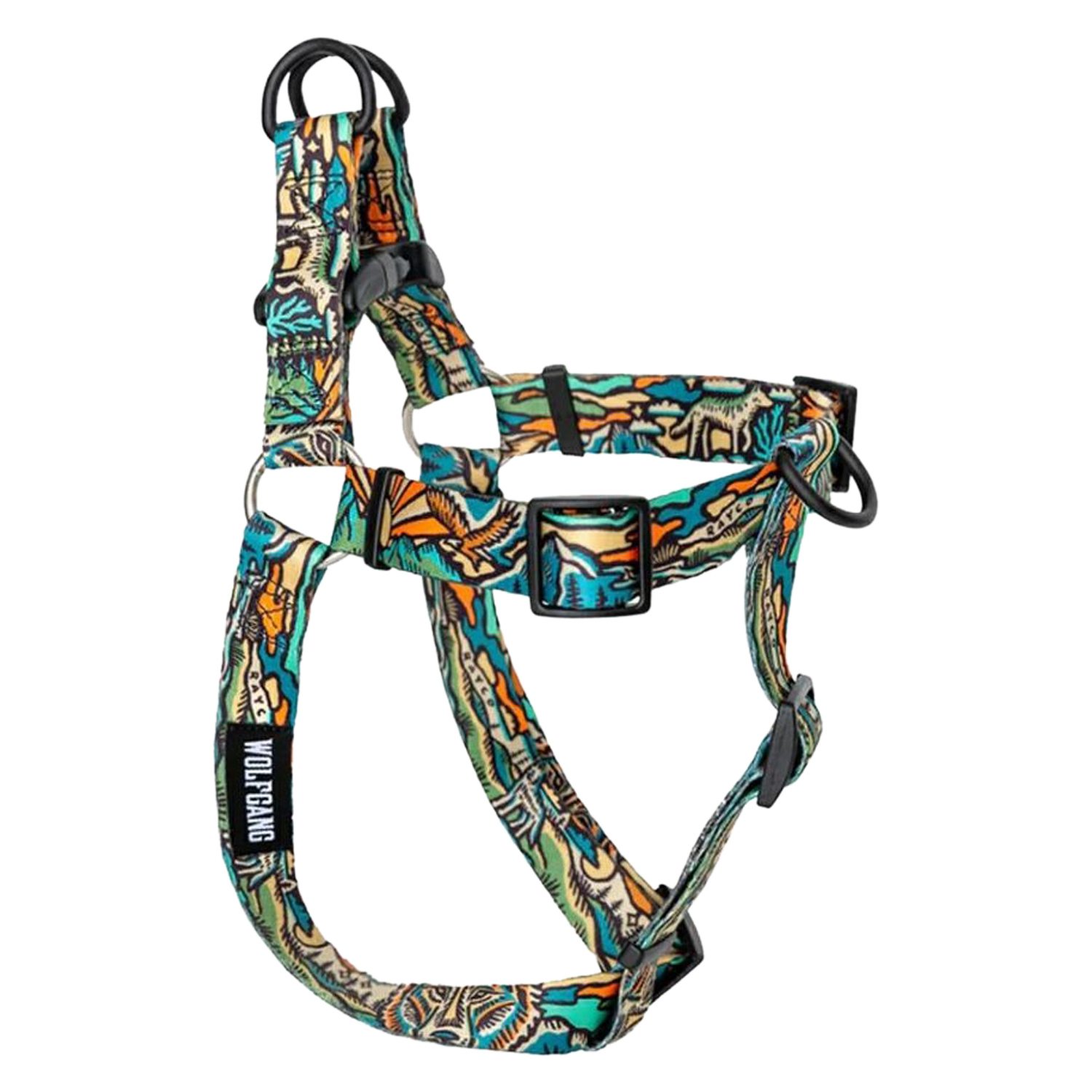 WOLFGANG ウルフギャング ハーネス 犬 小型犬 XLサイズ 引っ張り 防止 抜けない 介護 ドッグ ペット 丈夫 HARNESS WH-004の画像
