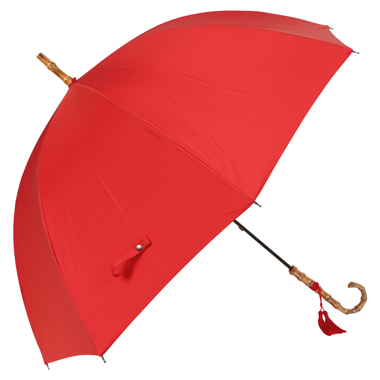 WAKAO ワカオ 雨傘 長傘 レディース 60cm 軽量 防水 超撥水加工 天然
