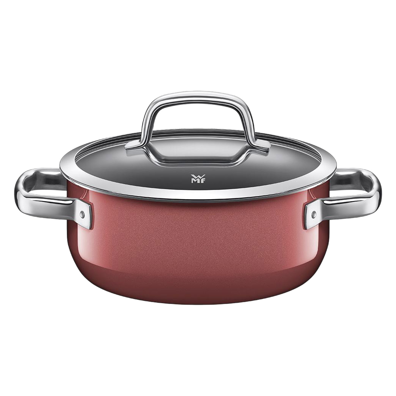 ヴェーエムエフ WMF 鍋 両手鍋 フュージョンテック ミネラル ローキャセロール 20cm IH対応 LOW CASSEROLE W0514595290の画像