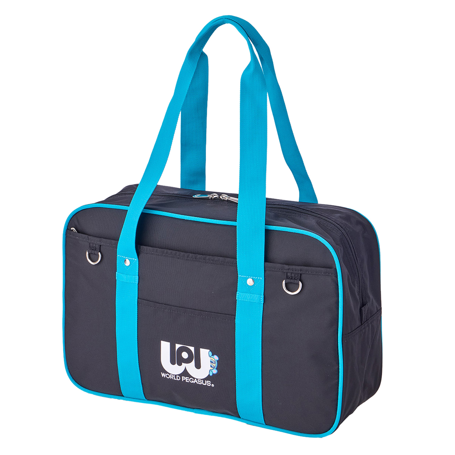 【正規品】WorldPegasus ワールドペガサス スクールバッグ スクバ青色 WORLDPEGASUS ワールドペガサス スクバ バック スクールバッグ