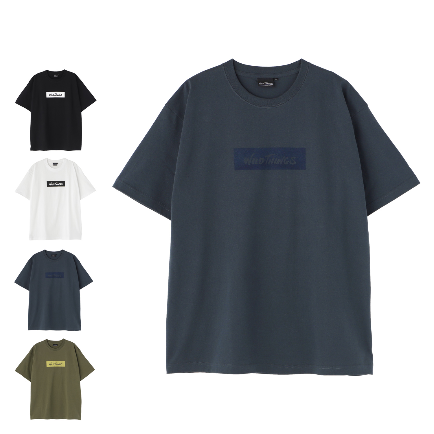 WILD THINGS（ワイルドシングス） Tシャツ 半袖 メンズ レディース BOX