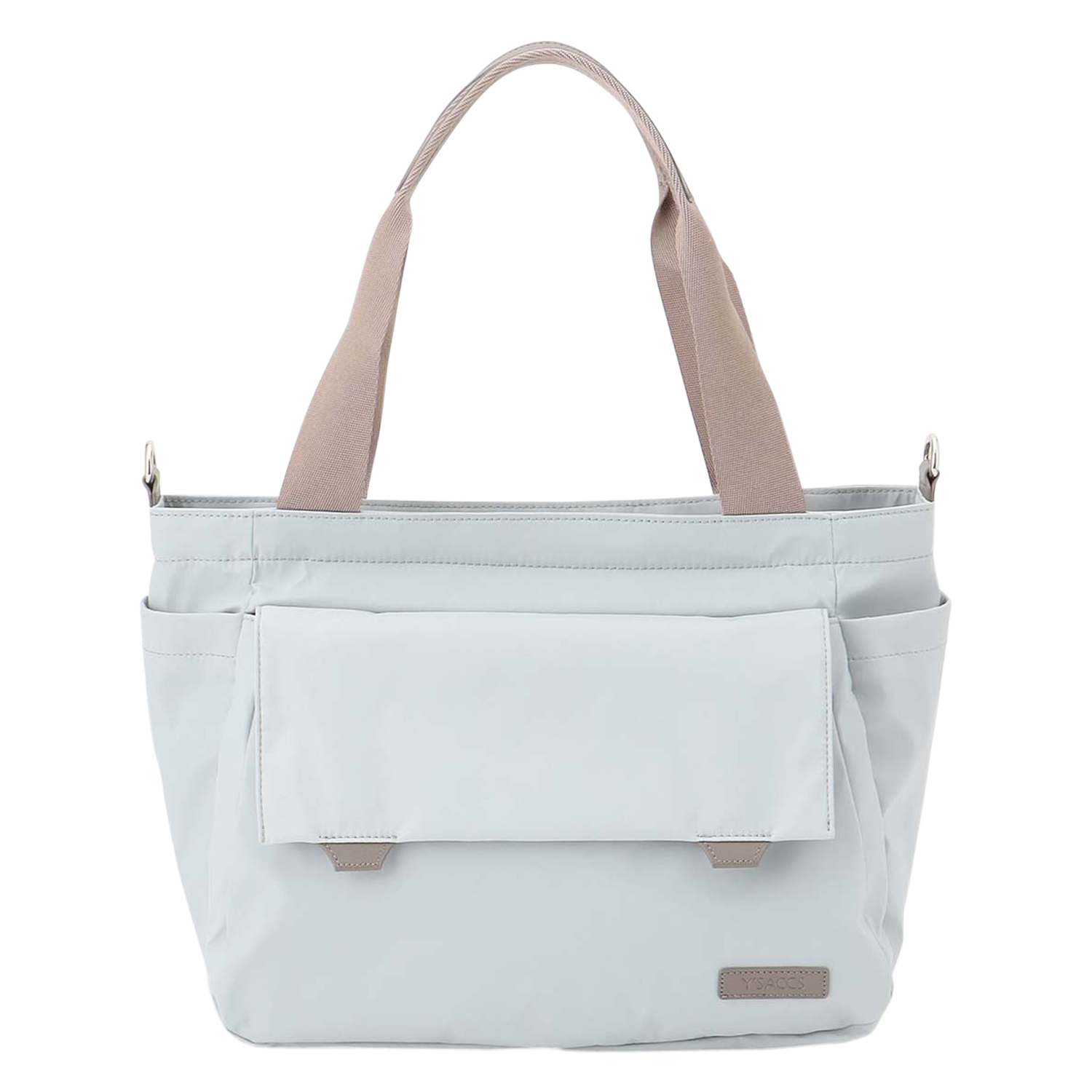 イザック Y’SACCS バッグ トートバッグ ショルダーバッグ ダブルタブ レディース A4 撥水 大容量 軽量 斜めがけ 20-041-03 Y'SACCS（イザック） Y'SACCS トートショルダーバッグ ダブルタブ