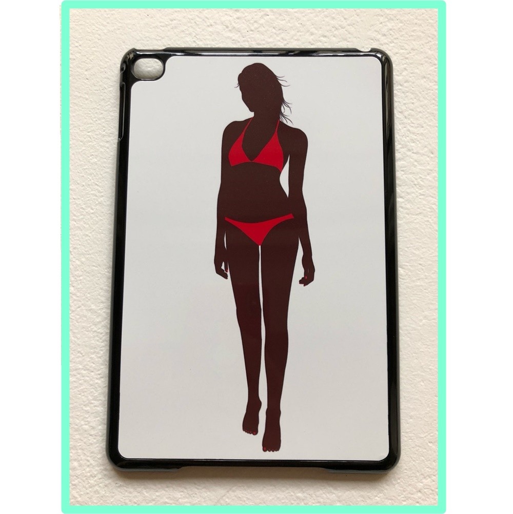 iPad mini4 オリジナルケース ビキニ柄 3点セット 保護フィルム&タッチペン スマートケース  アイパッドミニ4 smart cover　ゆうパケット送料無料 | iPad mini | 01