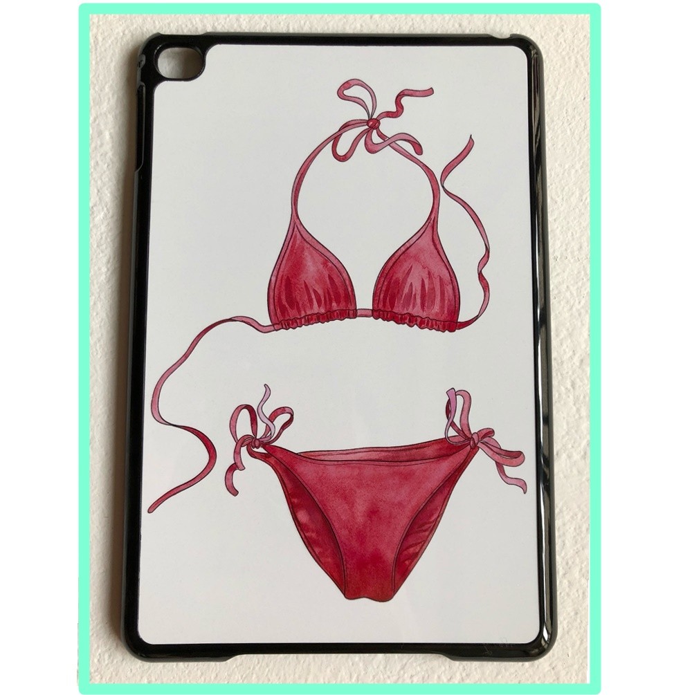 iPad mini4 オリジナルケース ビキニ柄 3点セット 保護フィルム&タッチペン スマートケース  アイパッドミニ4 smart cover　ゆうパケット送料無料 | iPad mini | 05