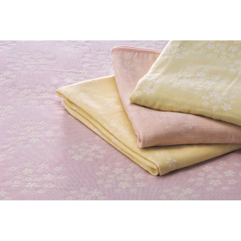 泉州逸品　絹綿　紋織ガーゼケット 泉州逸品 シルク混五重織ガーゼケット1P GK-2320 : ギフトとグルメの送
