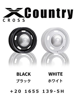 ジムニー JB64 JB74 16インチ 139.7-5H 4本 CROSS COUNTRY 送料無料