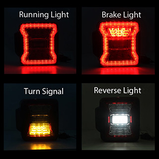 Wrangler（ラングラー） JL LEDテールランプ アンリミテッド 日本仕様