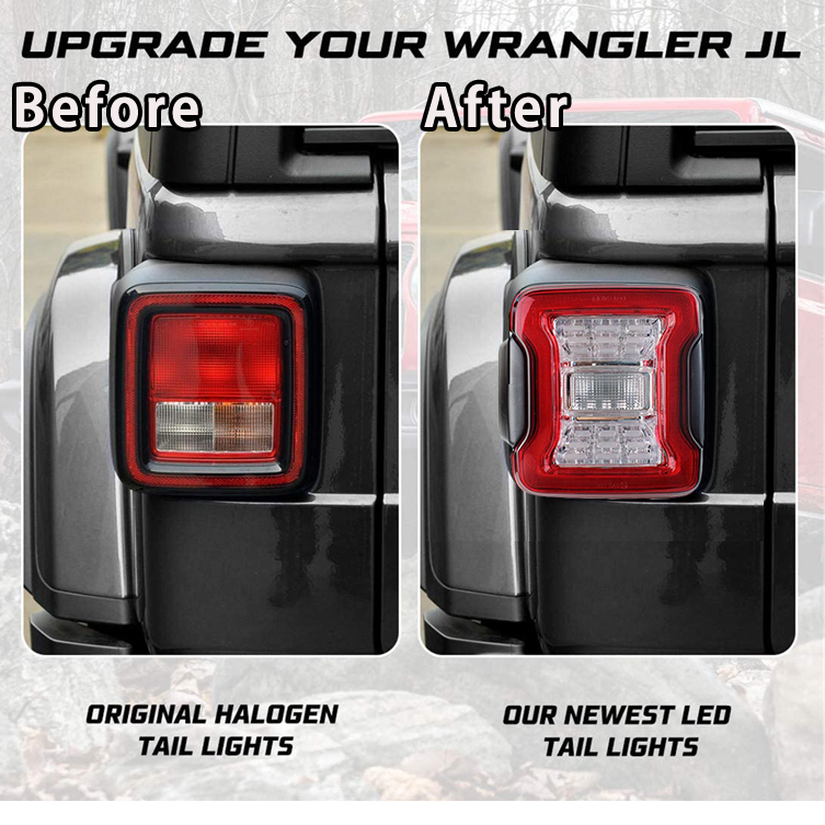 Wrangler（ラングラー） JL LEDテールランプ アンリミテッド 日本仕様