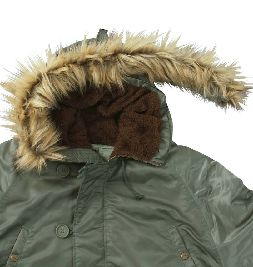 大きいサイズ メンズ BUNDESWEAR N-3Bジャケット 3L 4L 5L 6L 8L