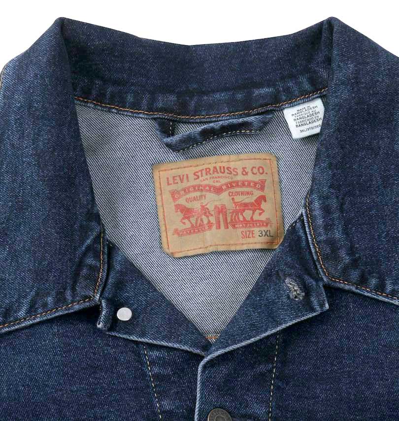 Girbaud デニム トラッカージャケット 3XL Levi's 大きいサイズ メンズ デニムトラッカージャケット 3XL