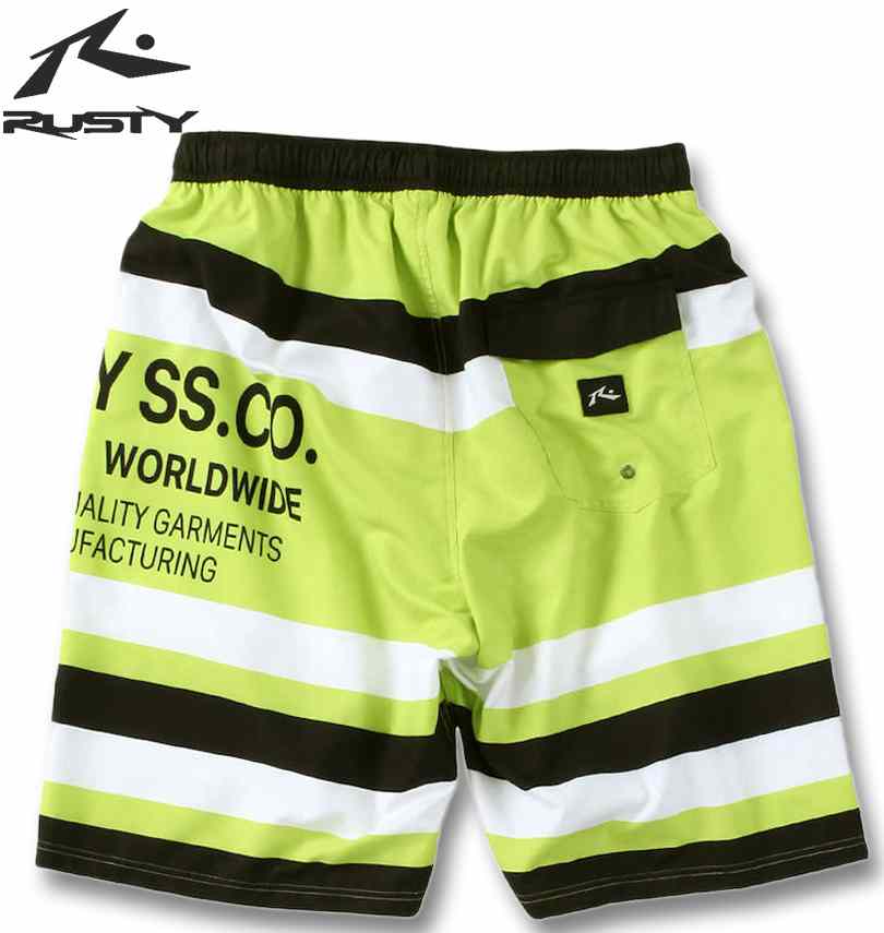 RUSTY（ラスティ） 大きいサイズ メンズ マイクロツイルサーフパンツ