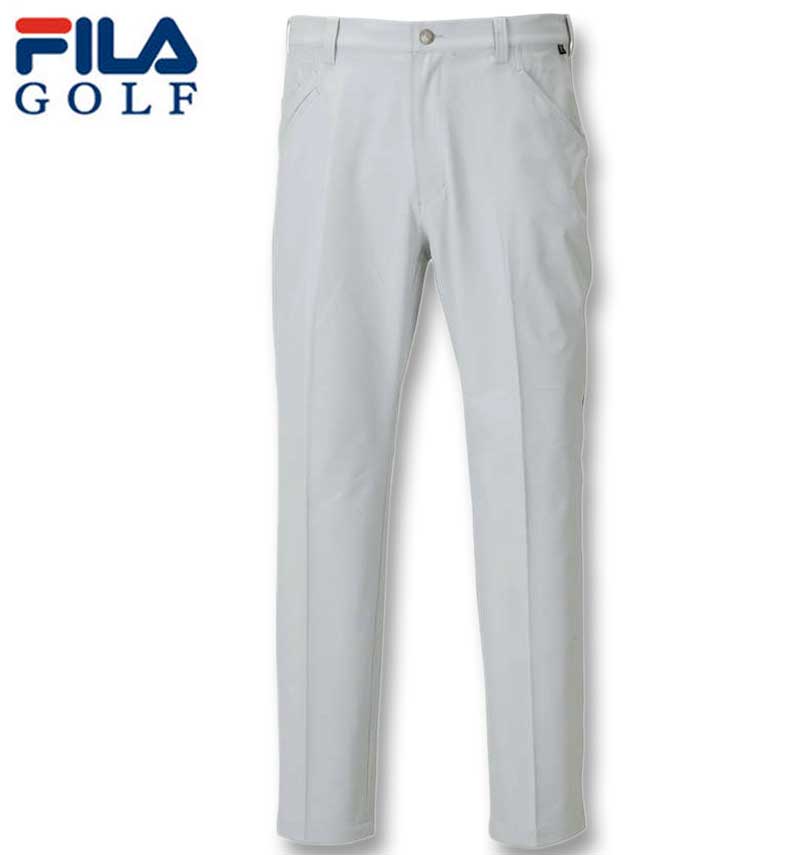 FILA GOLF 大きいサイズ メンズ 多機能ポケット ストレッチ テーパード
