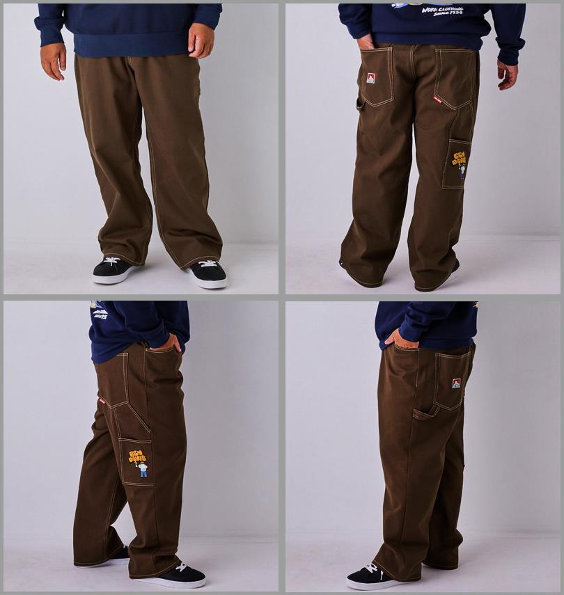 BEN DAVIS（ベンデイビス） 大きいサイズ メンズ エンブロイダリー