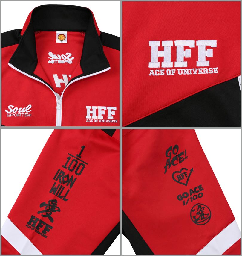 大きいサイズ メンズ SOUL SPORTS×新日本プロレス 棚橋弘至 長袖