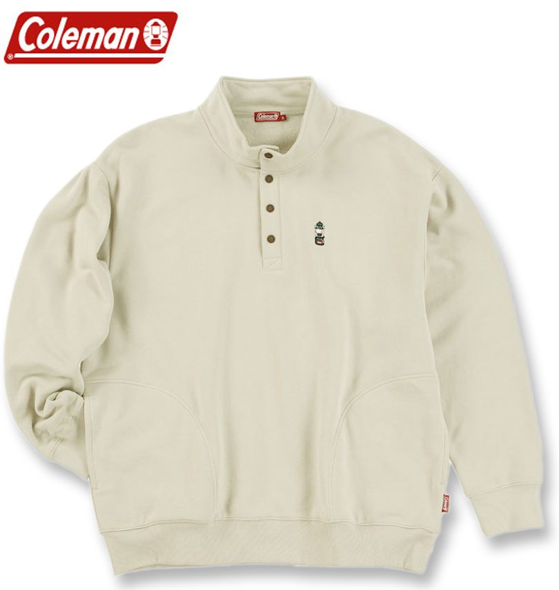 Coleman（コールマン） 大きいサイズ メンズ 裏起毛 ハーフボタン