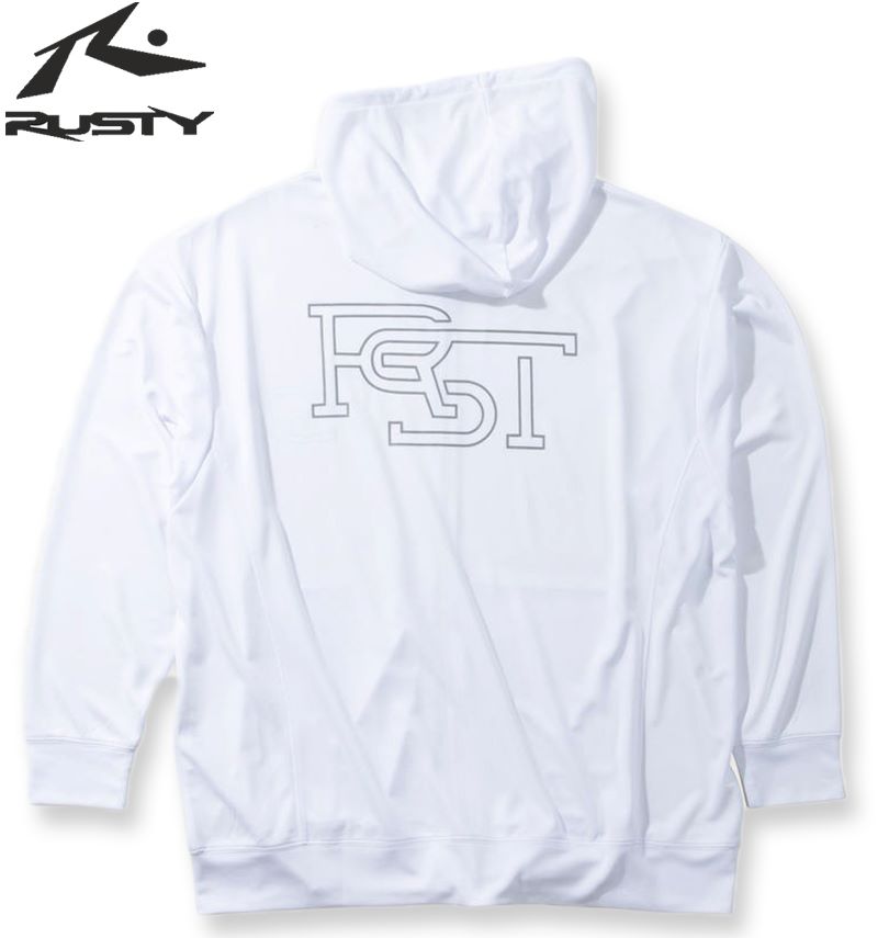 RUSTY（ラスティ） 大きいサイズ メンズ RUSTY UV メッシュ 長袖