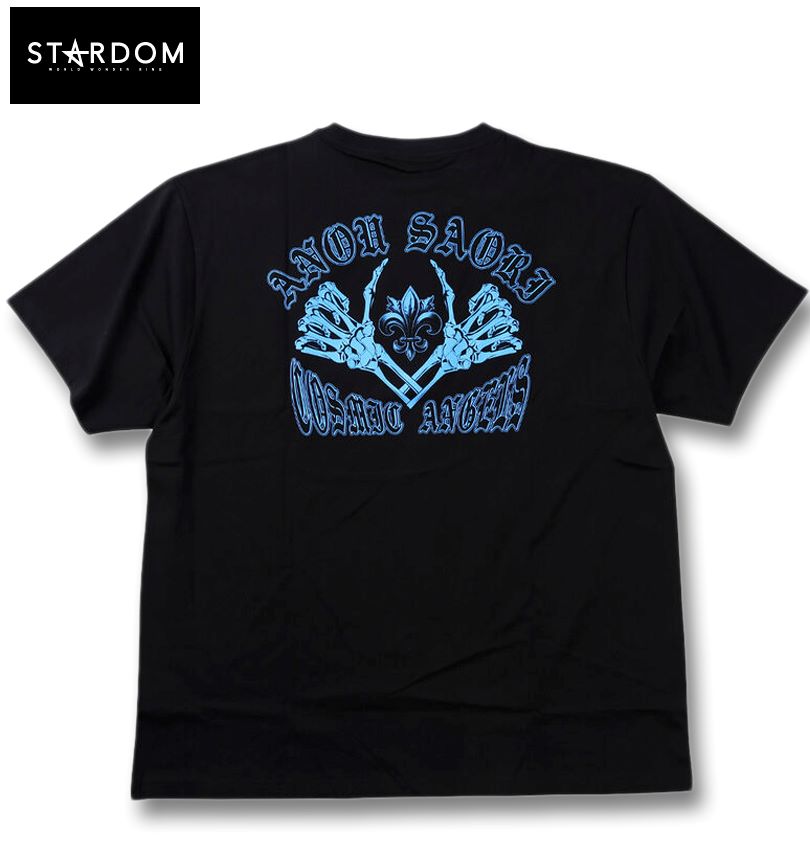 大きいサイズ メンズ STARDOM 安納サオリ 絶対不屈彼女 半袖 Tシャツ