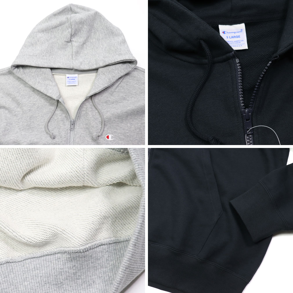 Champion（チャンピオン） 大きいサイズ メンズ スウェット フルジップ