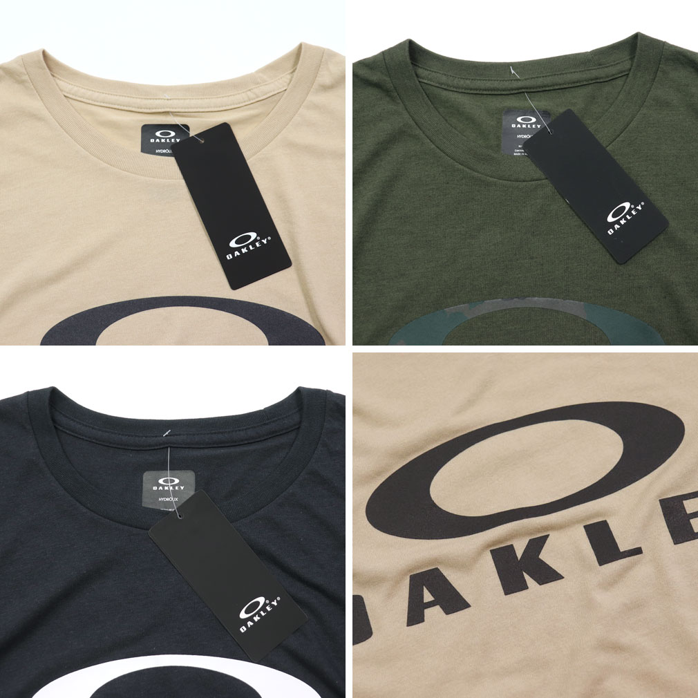 大きいサイズ メンズ OAKLEY オークリー 半袖Tシャツ O-BARK ロゴ 