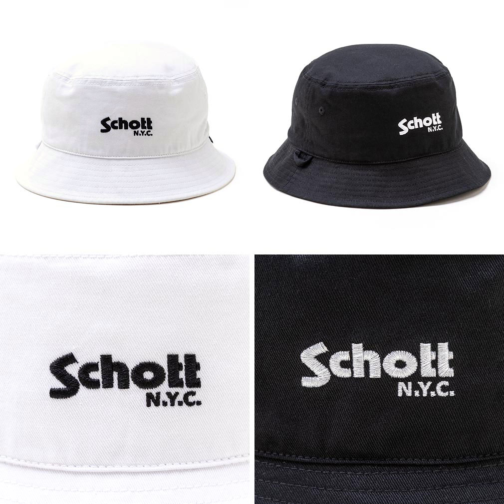 Schott N.Y.C（ショット） 大きいサイズ メンズ Schott ロゴ刺繍