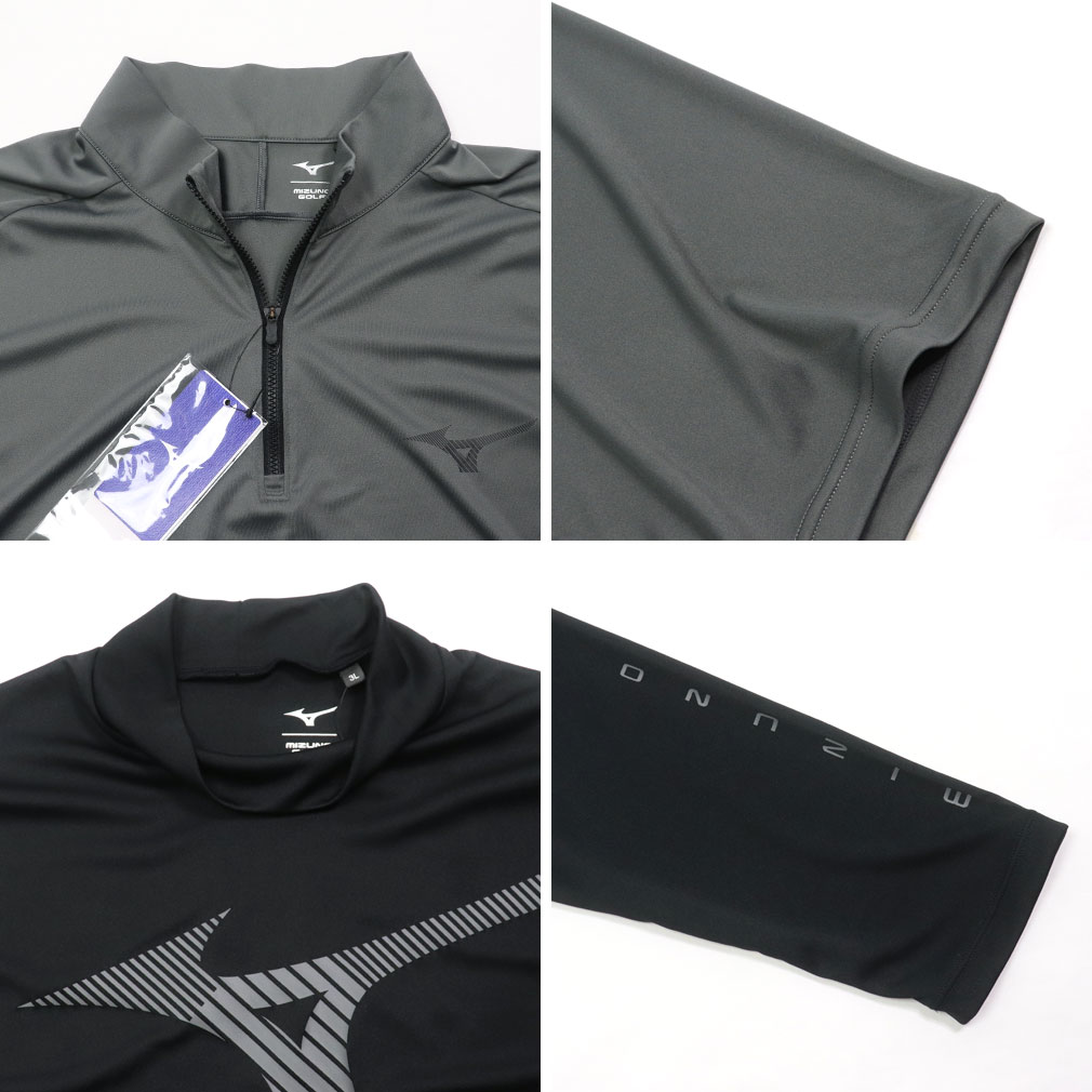 MIZUNO（ミズノ） 大きいサイズ メンズ ゴルフ レイヤードセット 半袖